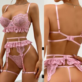 Women's Sexy-Lingerie Babydoll G-string Sleepwear Underwear Lace Dress Nightwear