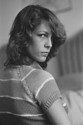 Nahaufnahme Jamie Lee Curtis bei den Filmfestspielen von Cannes 1980 4x6 Foto