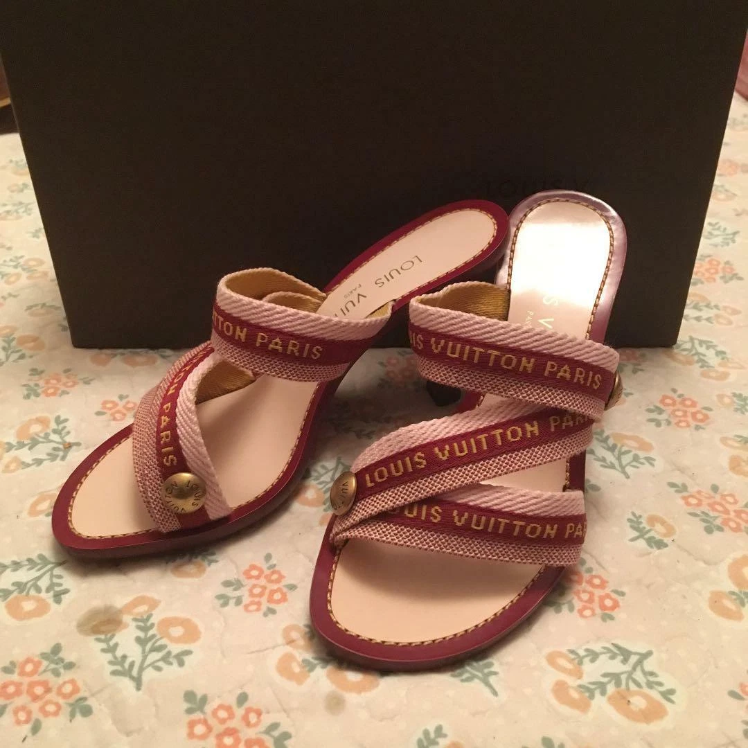 Louis vuitton outlet slide sandals