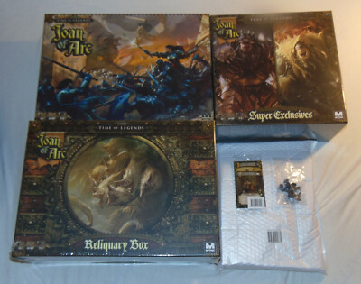 Time of Legends Joan of Arc Kickstarter Maiden Pledge inkl. Super Exclusives