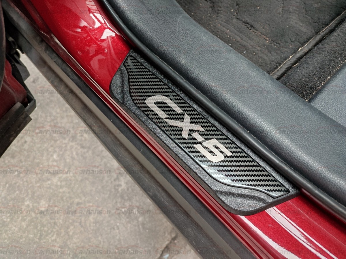 For Mazda 2017-2023 CX-5 CX5 Door Sill Scuff Plate Guard Trim For Mazda 2017-2023 CX-5 CX5 Door Sill Scuff Plate Guard Trim