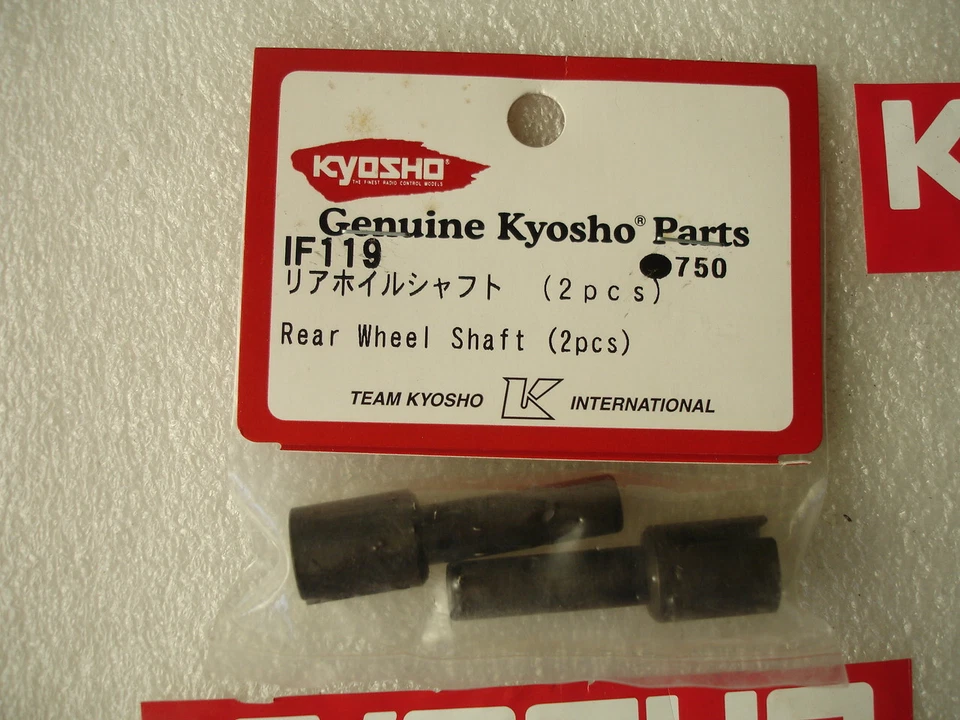 Arbre de roue arrière Kyosho Mad / Inferno IF 119 - Photo 2/3