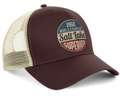 Trucker Cap Salt Lake Race Baseball Kappe V8 Oldschool Hot Rod Biker Mütze Hat - Bild 1 von 2