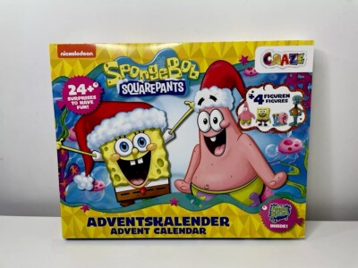 Spongebob Advent Calendar Nickelodeon Toys and Accessories