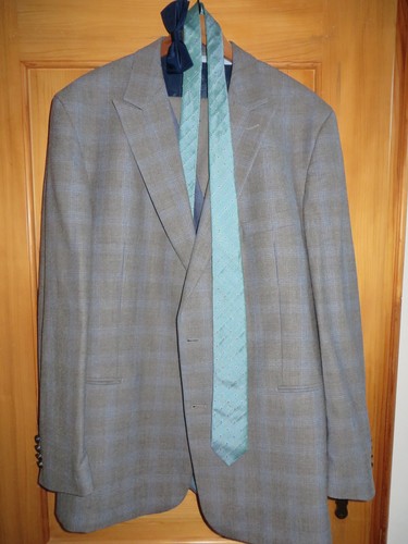 Herrenanzug, 5 teilig, Marke Wilvorst, 100% Schurwolle, Gr. MTM - Bild 13 von 13