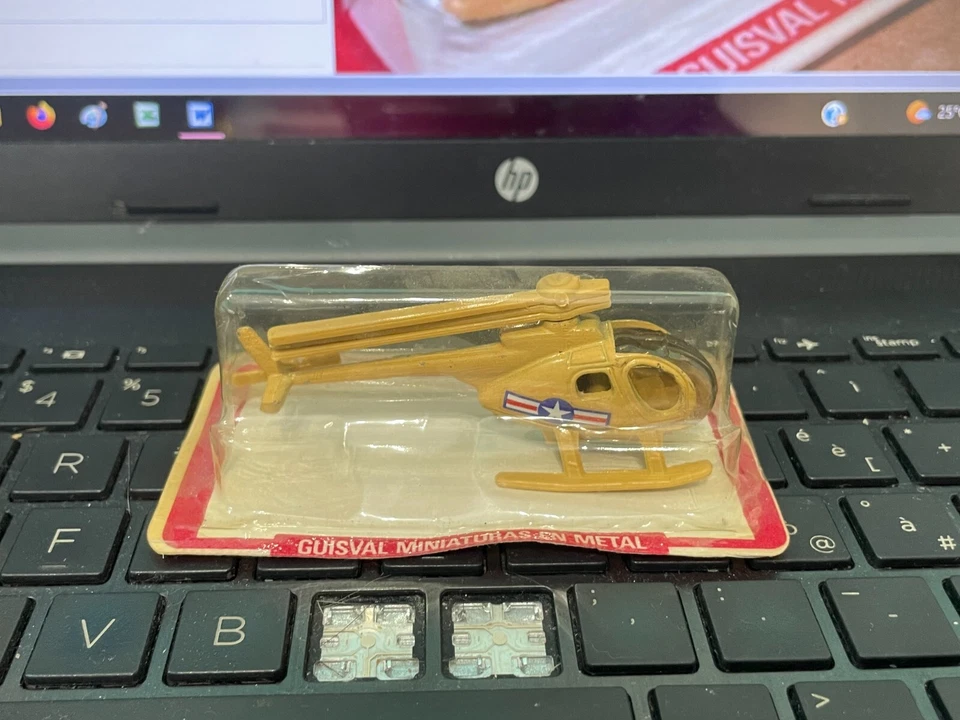 ELICOTTERO MILITARE GUISVAL METALLO helicóptero helicopter Hubschrauber pavelow - Immagine 3 di 4