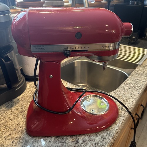 KitchenAid Artisan Series TiltHead Stand Mixer Empire Red Parts Only