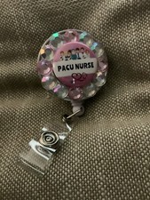 Bling Badge Reel, ID Holder, Retractable