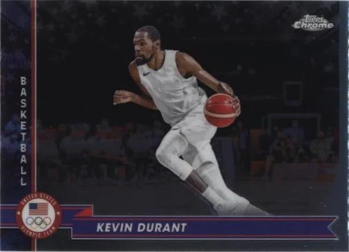 2024 Topps Chrome U.S. Olympic & Paralympic Team and Hopefuls - Kevin Durant #164