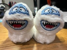 Super Cute Bumble Snowman NWT / Rudolph Slippers , Children's Size 4