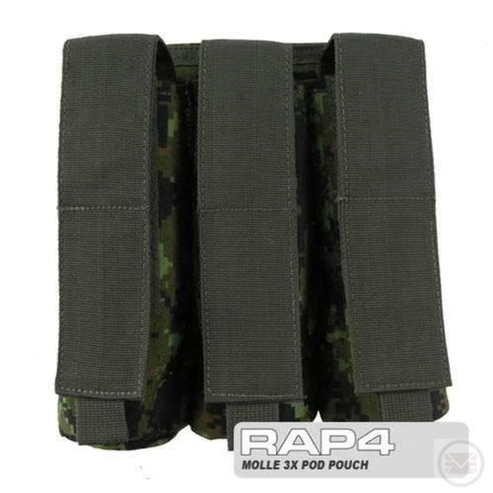 MOLLE 3X Paintball Pod Pouch for Tactical Vest eBay