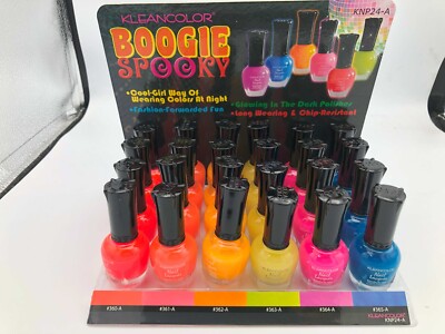 Nail Polish Glow in the Dark Boogie Spooky KleanColor