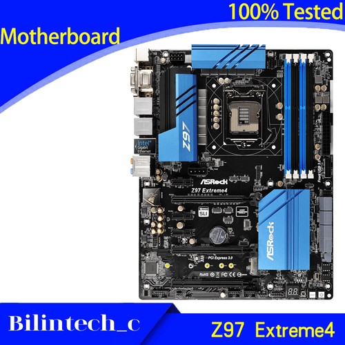 PER ASROCK Z97 Extreme4 Scheda Madre Supporta 5a Generazione 5775C DDR3 32GB - Foto 1 di 5