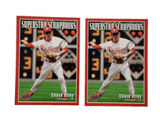 2008 Upper Deck Series 2 Chase Utley Superstar Scrapbooks x2