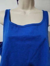 Womens New Bella + Canvas Tank Top Size 2XL True Royal Blue