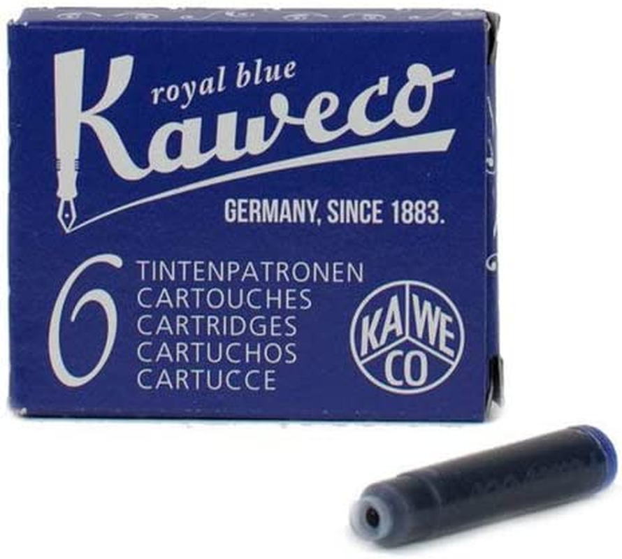 Kaweco Fountain Pen Ink Cartridges Short, Royal Blue (Blue), 30 Pc. eBay