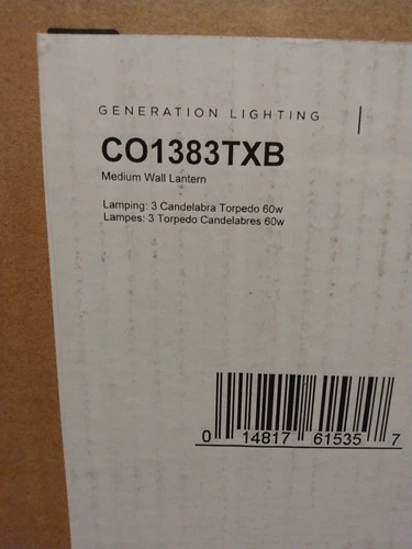 Co1383txb Generation Hyannis Outdoor Wall Lantern Hard Wired 21.25" Elegant - Picture 2 of 11