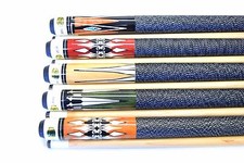 LOT OF 5 POOL CUES New 58'' Billiards Cue Stick C Pool Cue Stick PLUS SHIPPING