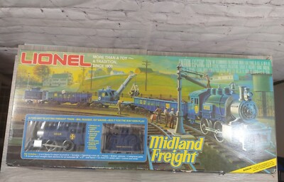 Lionel 6-1501 Midland Freight 027 Gauge Train Set In Original Box