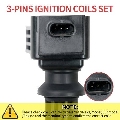 Pack of 4 High Performance Ignition Coil For Ford Edge Focus Lincoln MKZ UF670 7423028387343 eBay