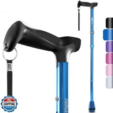 Rehaescort Walking Cane, Folding, Adjustable, Lightweight, Walking Canes for 