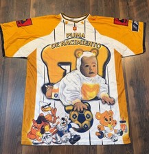 Rare Pumas Unam Jersey Vintage AOP Puma Bootleg Funny Humor Jersey Size M