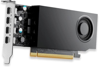 NVIDIA RTX A1000 8GB GDDR6 PCIe 4.0 x8 miniDP Graphics Card