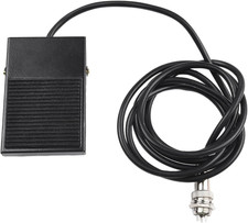 Metal Foot Co-Ntrol Pedal for TIG Cutting and Spot We-Lding Machine, 2-Pin 3-Pin
