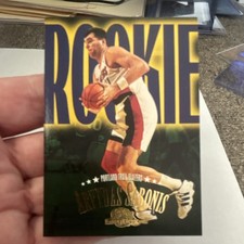 SkyBox Arvydas Sabonis Rookie Portland Trail Blazers #239 Basketball Card. rookie card picture