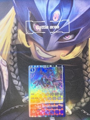 Purple Memory Boost! Foil - P-040 NM - Digimon TCG