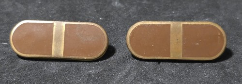 Pair of WW2 Warrant Officer Jr Grade (W-1) ranks - PB