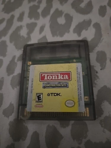 Tonka Construction Site (Nintendo Game Boy Color, 2002) Game Cartridge Only