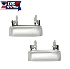 Chrome Metal Front Door Handle Set For 1998-2011 Ford Ranger Mazda B-series 2pcs