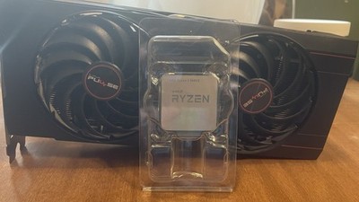 Sapphire Pulse AMD Radeon RX 6700 XT 12GB + AMD Ryzen 5 5600X CPU Bundle