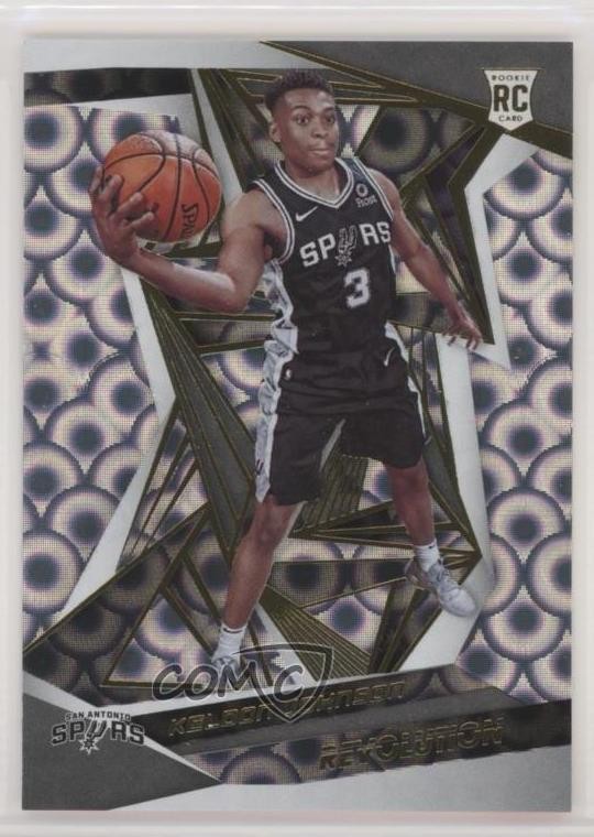 2019-20 Panini Revolution Rookies Groove Keldon Johnson #127 02f5