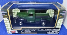 1941 Plymouth Pickup - American Classic Truck - Motor Max Diecast 143 Scale 1941 Plymouth Pickup - American Classic Truck - Motor Max Diecast 143 Scale