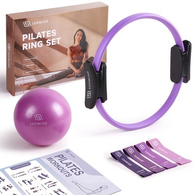 Pilates Ring Set (Purple)