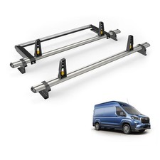 Maxus Deliver 9 Roof Rack for 2020+ 2 Roof Bars & Roller - Van Guard Plus