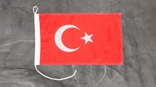 Fahne Flagge Türkei - Bootsfahne - Türk Bayrak - 30 x 45 cm