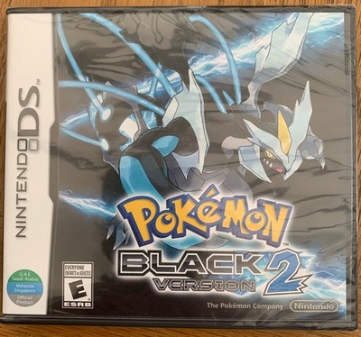 Nintendo DS Pokémon: Schwarze Version 2 - Brandneu & Sealed