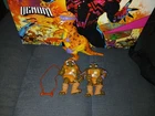TMNT Dino Trippy Cave Turtle Don Tyrannosaurus Figure 1993 Vintage Lot
