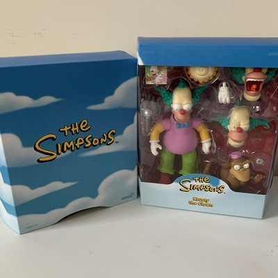 The Simpsons Krusty the Clown Super 7 Action Figure - Open