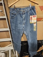 Wrangler Five Star Premium Denim Flex Regular Fit Jean Blue Nwt 34 30