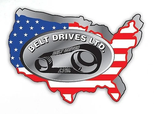 Belt Drives Ltd 2 En Transmisión De Correa Abierta Negra SH-500-B* 1120-0228 - Imagen 2 de 3