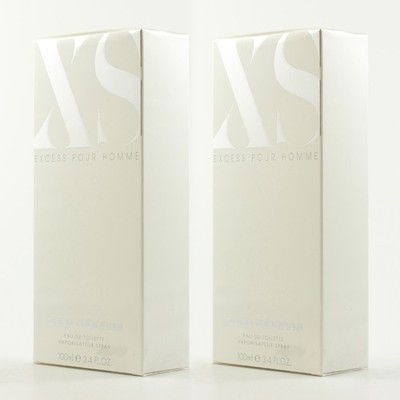 2x Paco Rabanne XS pour Homme Classic EDT 100ml