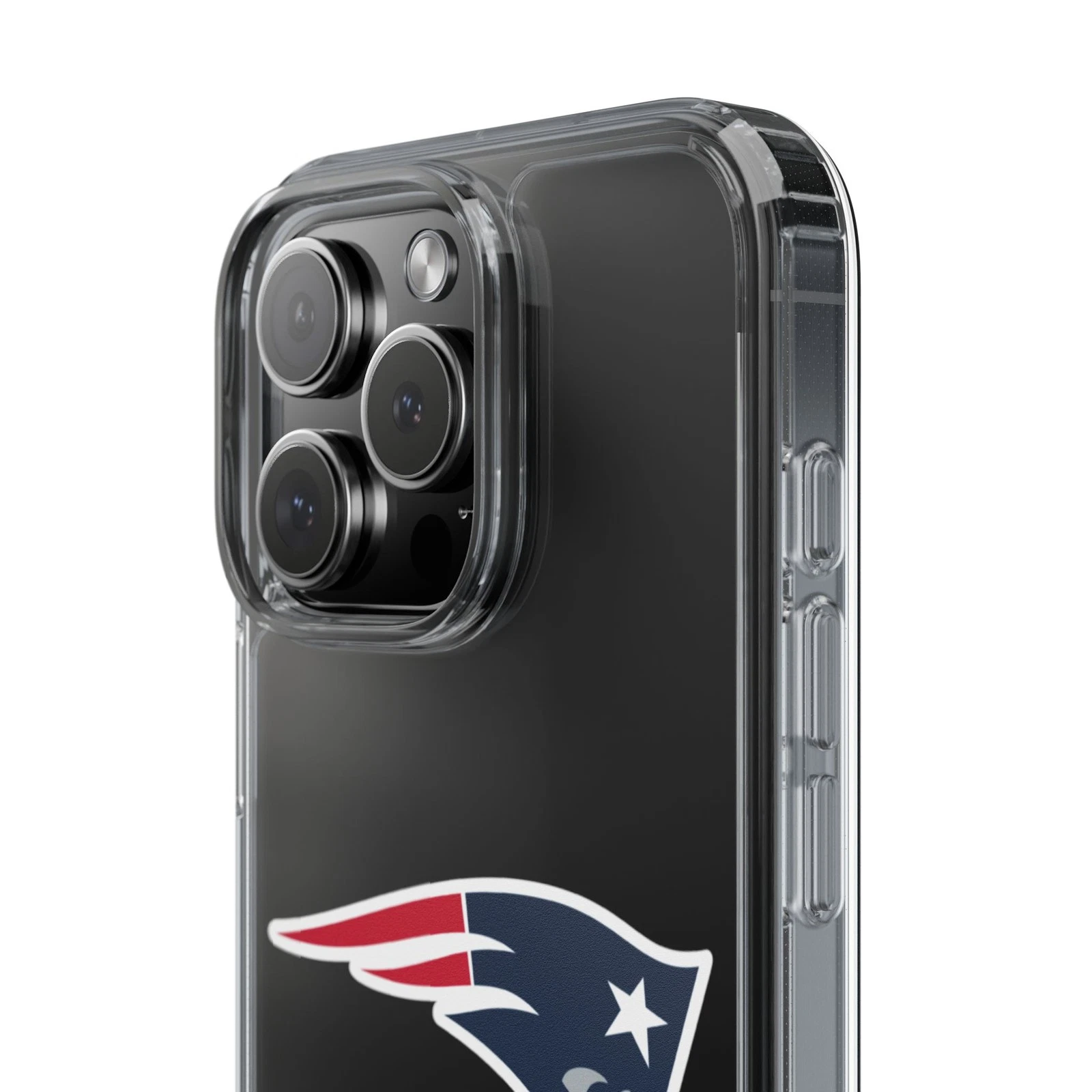 New England Patriots Clear Phone Case for iPhone