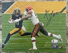 MACK WILSON Autographed 8x10 Photo W COA Beckett BAS Witnessed Photo File NFL