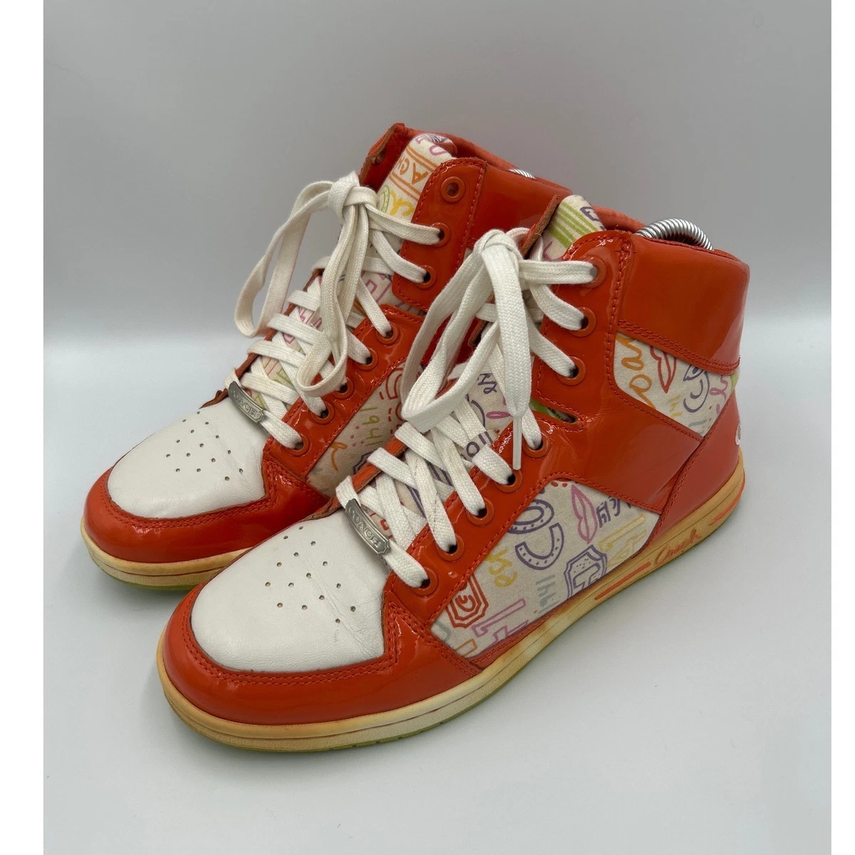 Coach Orange M Width Athletic Shoes for Women for sale | eBay