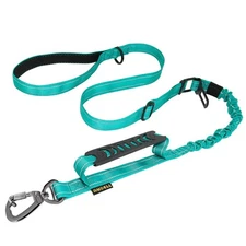 AUBELL Tactical Dog Leash Heavy Duty,4-6ft Reflective Strong No Pull Bungee L...