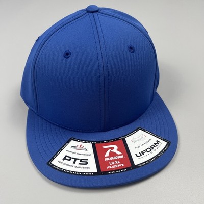 Richardson PTS20 Performance Team Series Flexfit Hat Royal Blue L-XL U-Form Cap